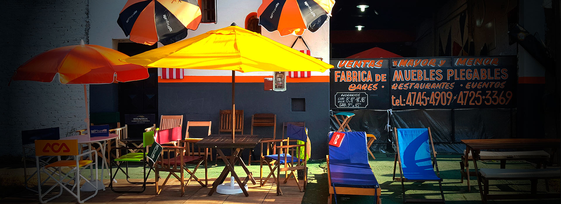 Fabrica de muebles plegables
